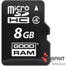 Карта пам'яті GOODRAM MicroSDHC 8 Gb C4