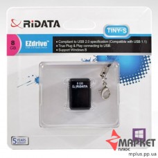 USB Флешка Ridata TINY-S 8 Gb Black
