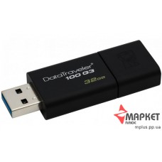 USB Флешка Data Treveler 100 G3 32 Gb Black Kingston