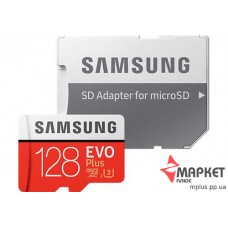 Карта пам'яті Samsung MicroSDXC 128 Gb UHS-1 U-3 + SD Evo