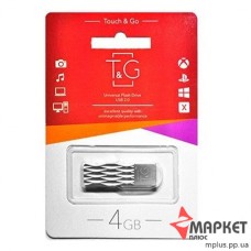 USB Флешка Metal 103 4 GB T&G Gray