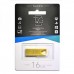 USB Флешка Metal 117 16 GB T&G Gold