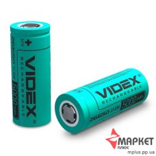 Акумулятор літієвий 26650 5000 mAh (без захисту) Videx
