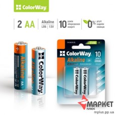 Батарейка alkaline (CW-BALR06-2BL) ColorWay