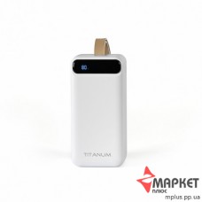 Зарядний пристрій Powerbank TPB-741S White Titamum