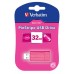 USB Флешка Verbatim StoreNGo 32 Gb Pin Stripe Pink