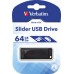 USB Флешка Verbatim StoreNGo 64 Gb Slider Black